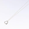 Secondhand Tiffany & Co. Elsa Peretti Open Heart Pendant Necklace Sterling