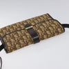 Christian Dior Vintage Trotter Crossbody Bag Diorissimo Coated Canvas