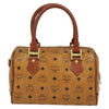 Secondhand MCM Visetos Handbag Canvas and