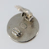 Secondhand Chanel CC Round Clip-On Earrings Enamel with