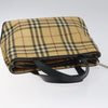 Secondhand Burberry Nova Check Tote Canvas and