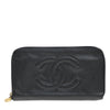 Secondhand Chanel CC Zip Around Wallet