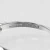 Secondhand Tiffany & Co. Tiffany Setting Solitaire Ring Platinum with Diamond