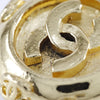 Secondhand Chanel Vintage Round CC Clip-On Earrings