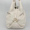 Secondhand Bvlgari Chandra Hobo White Leather Bags