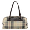 Burberry Nova Check Tote Canvas and Leather