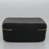 Secondhand Chanel Vintage Timeless Zip Around Vanity Case Caviar