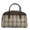 Burberry Nova Check Bowling Bag Canvas