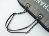 Secondhand Chanel Deauville Tote Gray Canvas Accessories
