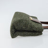 Secondhand Bvlgari Handbag Green Wool Bags