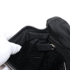 Secondhand Prada Logo Flap Messenger Bag Tessuto