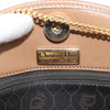 Secondhand Christian Dior Vintage Honeycomb Shoulder Bag Canvas and