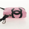 Chanel Cambon Zip Pouch Quilted Leather