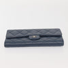 Secondhand Chanel CC Gusset Classic Flap Wallet Quilted