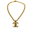 Secondhand Chanel Vintage Turnlock Reissue Chain Necklace