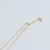 Secondhand Christian Dior CD Pendant Necklace Gold-plated