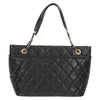Secondhand Chanel Timeless CC Soft Tote Quilted Caviar
