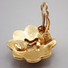 Secondhand Chanel Vintage Flower Clip-On Earrings