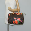 Secondhand Louis Vuitton Speedy Handbag Limited Edition Monogram Roses
