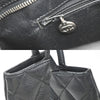 Chanel Medallion Tote Quilted Caviar
