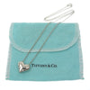 Secondhand Tiffany & Co. Dots heart Necklace Platinum with diamonds