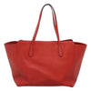 Secondhand Gucci Swing Tote Red Leather Bags