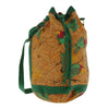Secondhand Hermes Vintage Drawstring Bucket Shoulder Bag Printed