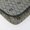 Secondhand Christian Dior Vintage Honeycomb Shoulder Bag Canvas and