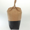 Celine Bicolor Drawstring Cabas Tote Leather