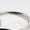 Secondhand Tiffany & Co. Elsa Peretti Open Heart Ring Platinum with Diamonds