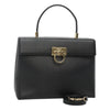 Secondhand Salvatore Ferragamo Gancini Convertible Top Handle Bag