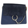 Secondhand Chloe Faye Shoulder Bag Leather and