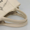 Secondhand Prada Canapa Tote White Canvas Bags