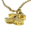 Secondhand Chanel Vintage CC Pendent Necklace Plated