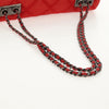 Chanel Diamond Stitch Chain Flap Bag Quilted Iridescent Calfskin