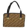 Christian Dior Vintage Trotter Handbag Canvas