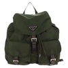 Secondhand Prada Double Front Pocket Backpack Tessuto