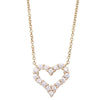 Tiffany & Co. Sentimental Heart Necklace Gold 750