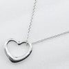 Secondhand Tiffany & Co. Elsa Peretti Open Heart Pendant Necklace Sterling
