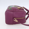 Secondhand Loewe Amazona Bag Purple Leather Bags