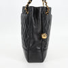 Chanel Vintage Shopping Tote Quilted Lambskin