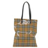 Secondhand Burberry Nova Check Tote Canvas and