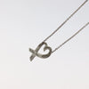 Secondhand Tiffany & Co. Paloma Picasso Loving Heart Pendant Necklace Silver 925