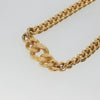 Secondhand Christian Dior CD Pendant Necklace Gold-plated