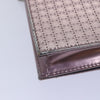 Christian Dior Lady Dior Croisiere Chain Wallet Micro Cannage Metallic Calfskin