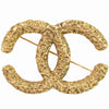 Secondhand Chanel CC Brooch Textured