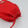 Secondhand Prada Vela Drawstring Bucket Pouch Tessuto
