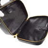 Secondhand Chanel Vintage Timeless Zip Around Vanity Case Caviar