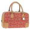 Secondhand Loewe Amazona Bag Leather and Jacquard