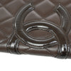 Secondhand Chanel Cambon Zip Around Wallet Quilted